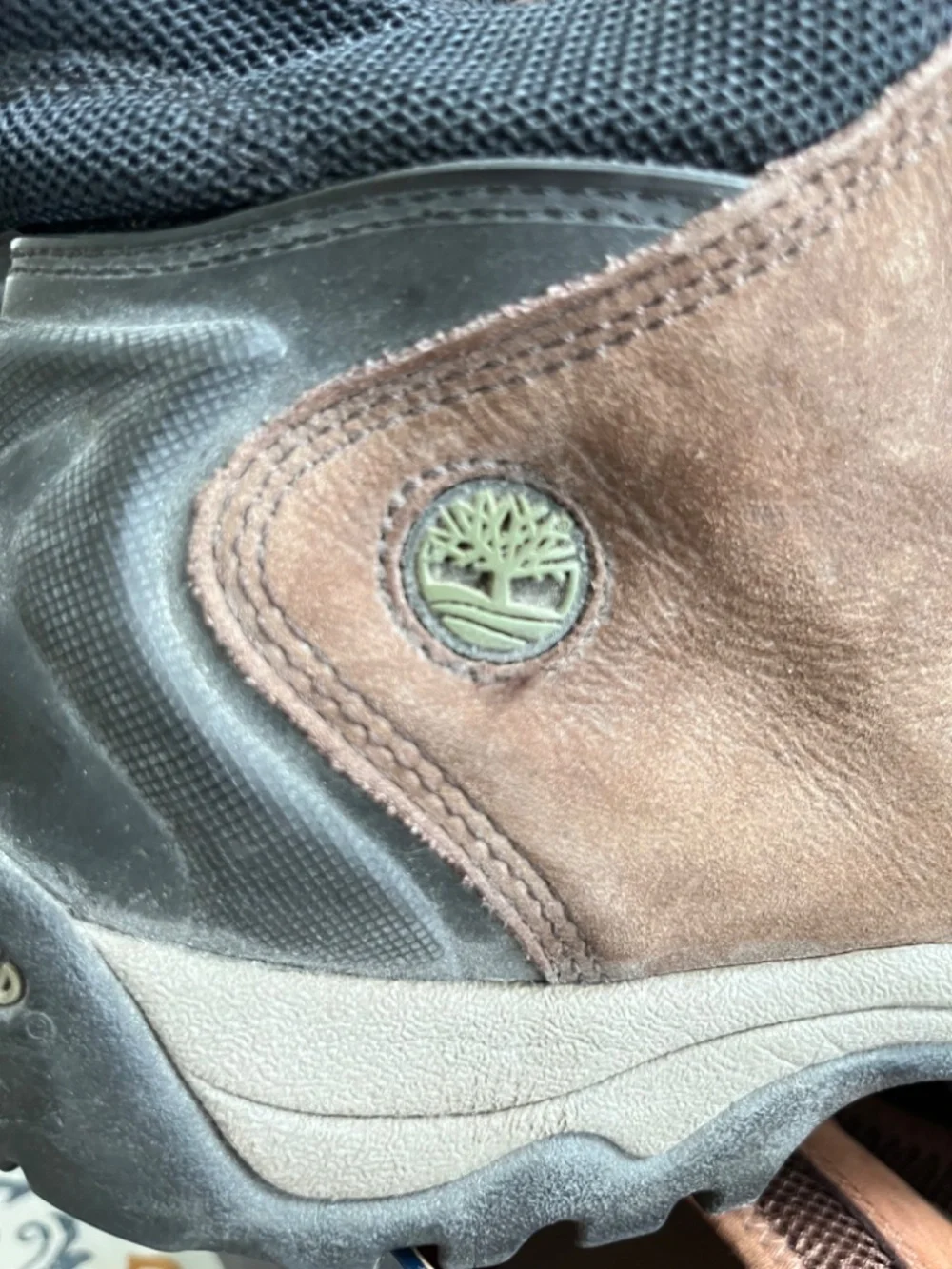 Timberland Trail Dust 2 Brown Leather Mid-Hiker Boot/Mens Size 15M